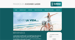 Desktop Screenshot of exilaserperu.com