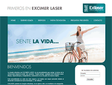 Tablet Screenshot of exilaserperu.com